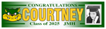 The ’Courtney’ Banner - 2’ x 8’