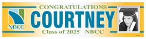 The ’Courtney’ Banner - 2’ x 8’