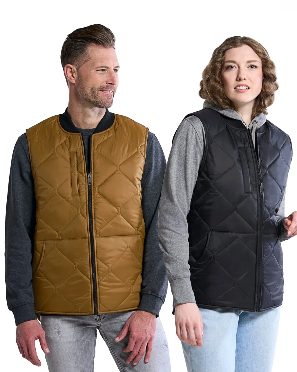 Driftwood - Stylized Quilted Freezer Vest - Cx2 - L01095
