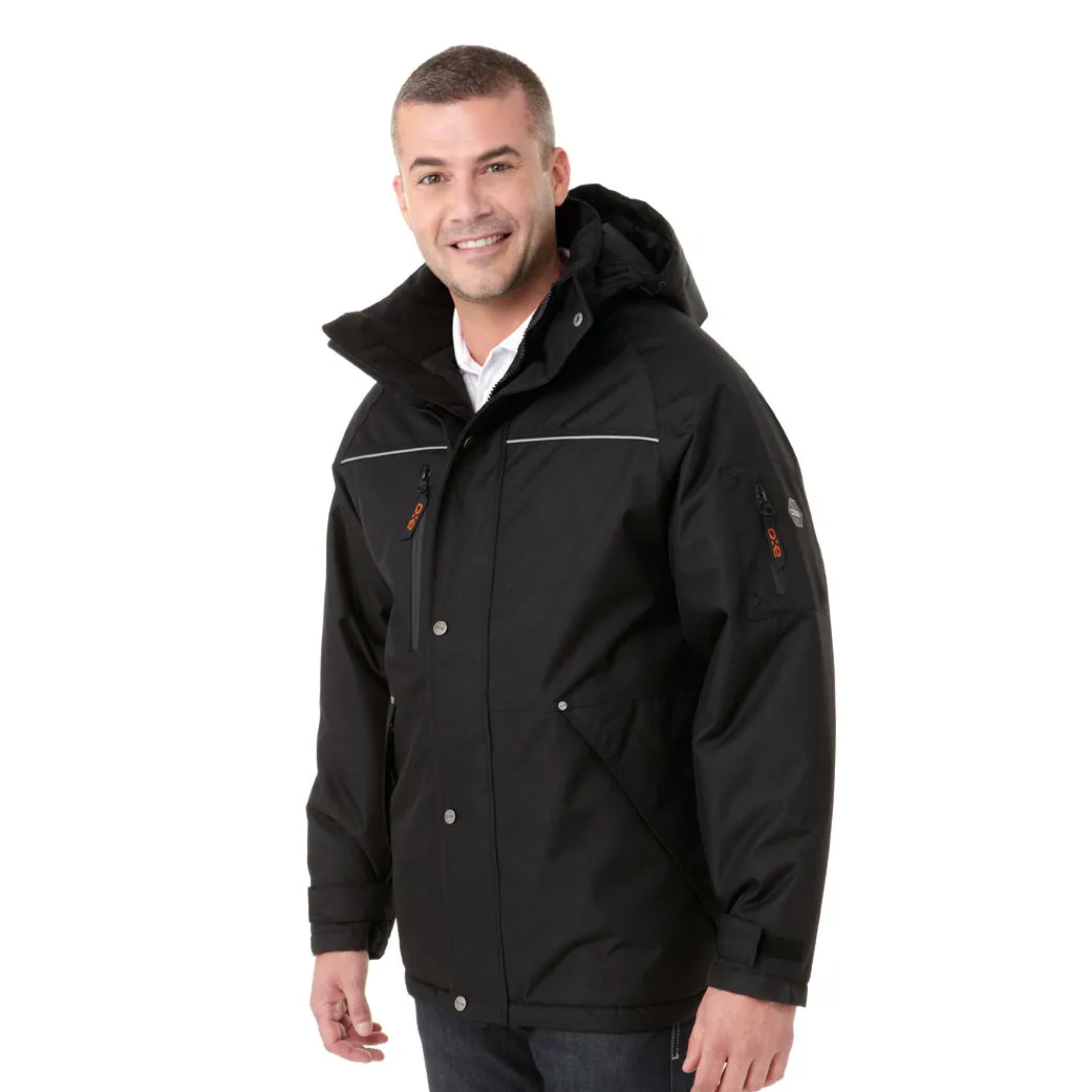 Defender - Adult Heavy Duty Insulated Parka w/ Detachable Hood Cx2- L01100