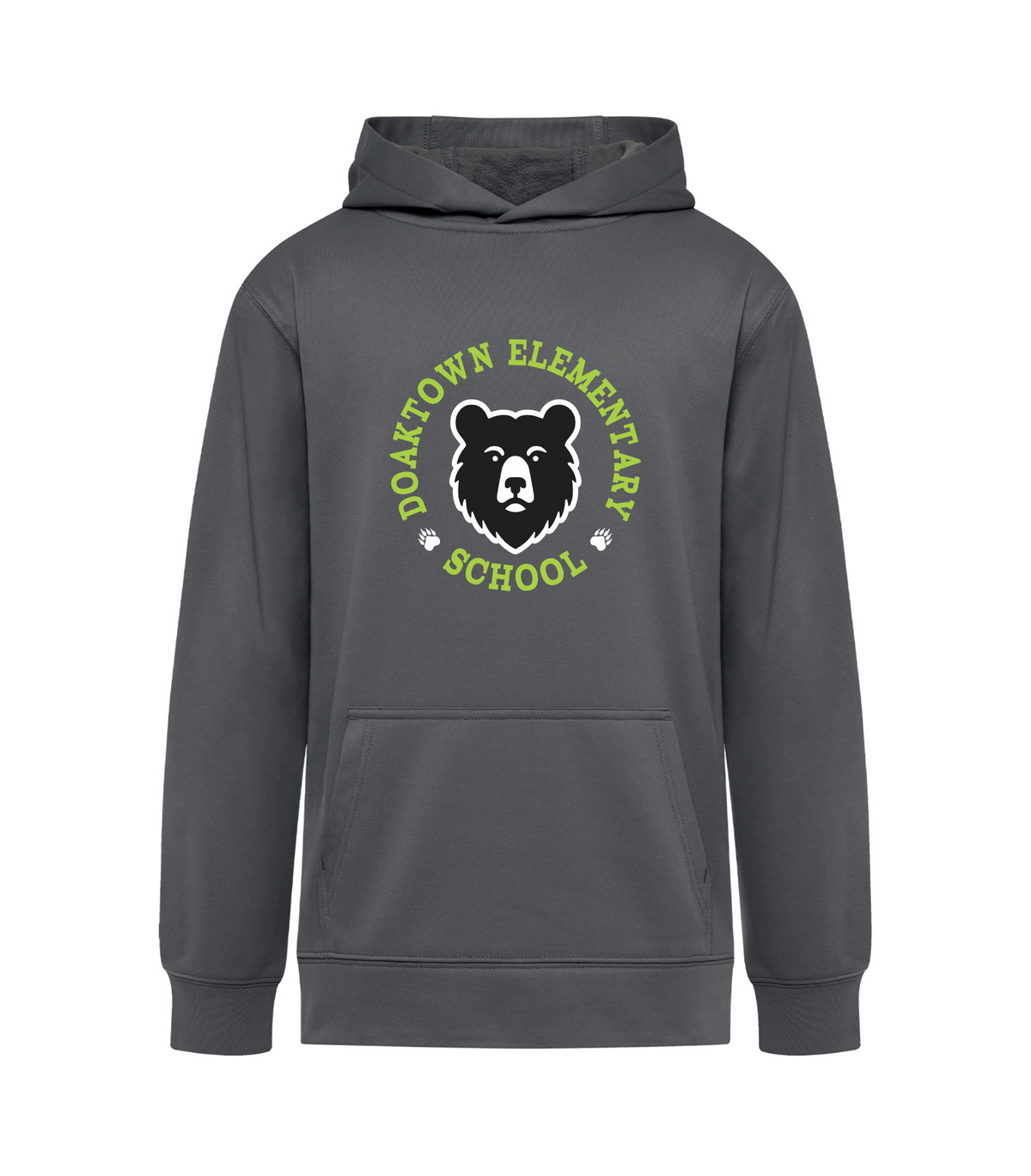 ATC Essential Performance Hoodie - Coal Grey - Doaktown Elementary 2026-27