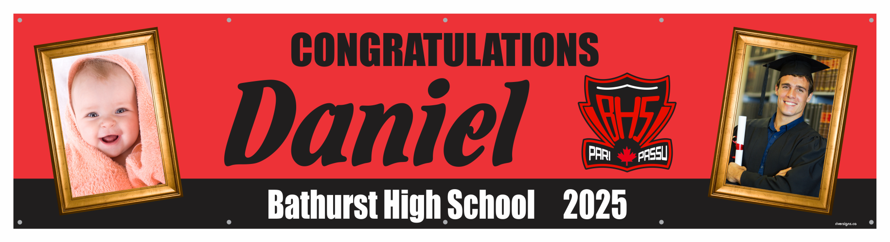 The ’Daniel’ Banner - 2’ x 8’
