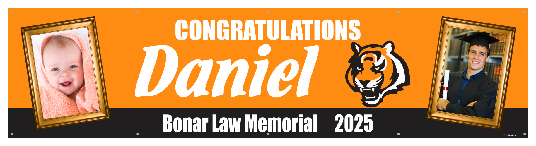 The ’Daniel’ Banner - 2’ x 8’