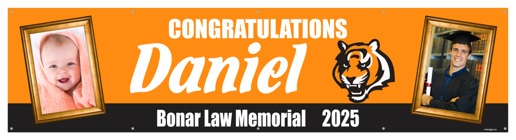 The ’Daniel’ Banner - 2’ x 8’