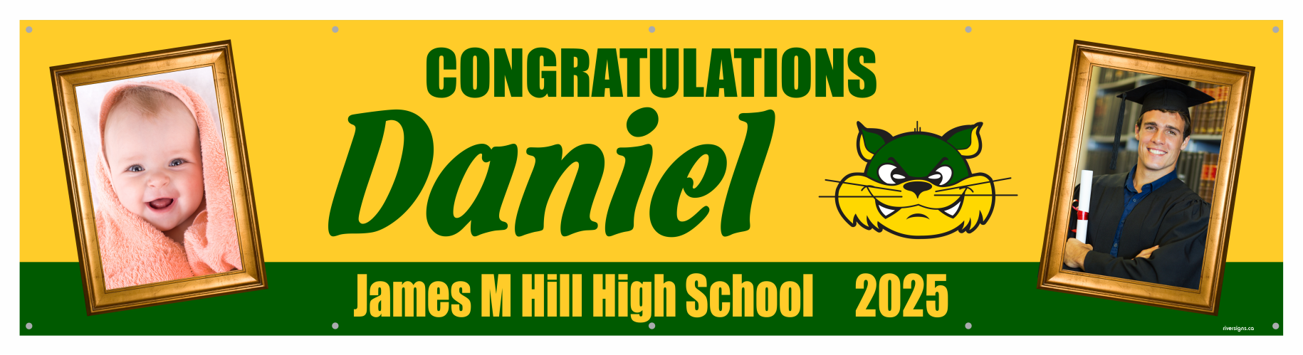 The ’Daniel’ Banner - 2’ x 8’