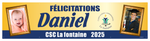 The ’Daniel’ Banner - 2’ x 8’