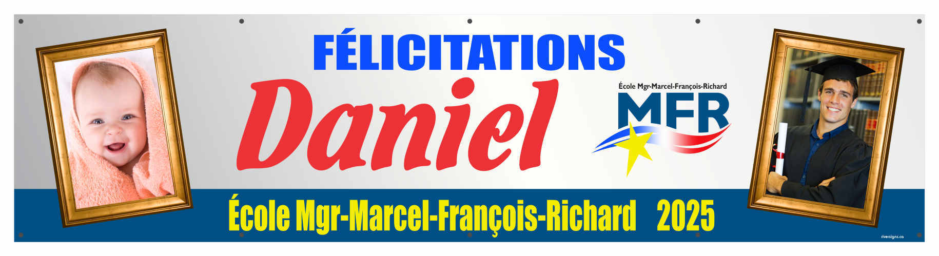 The ’Daniel’ Banner - 2’ x 8’