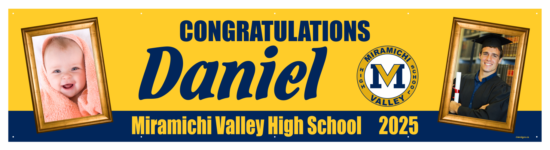 The ’Daniel’ Banner - 2’ x 8’