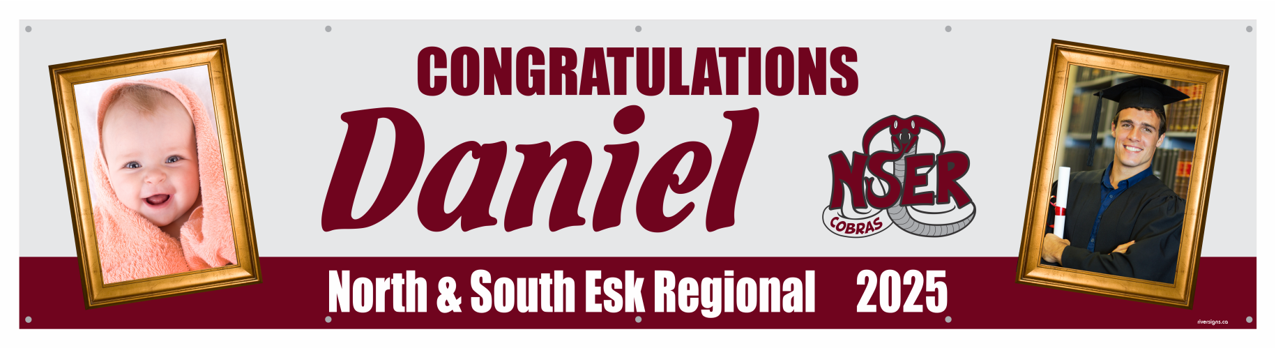 The ’Daniel’ Banner - 2’ x 8’