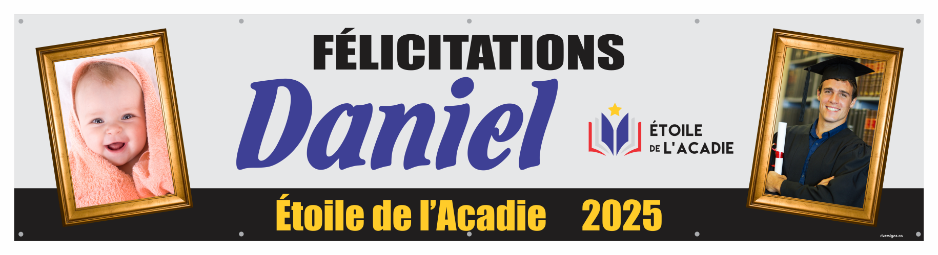 The ’Daniel’ Banner - 2’ x 8’
