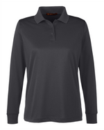 Ladies' Advantage Snag Protection Plus IL Long Sleeve Polo -Harriton M348LW
