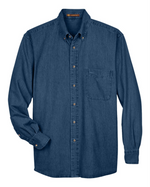 Men's Denim Shirt -Harriton M550