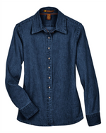 Ladies' Denim Shirt -Harriton M550W