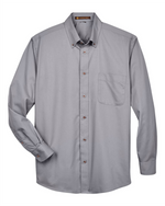 Men's Tall Easy Blend Twill Dress Shirt - Harriton M500T