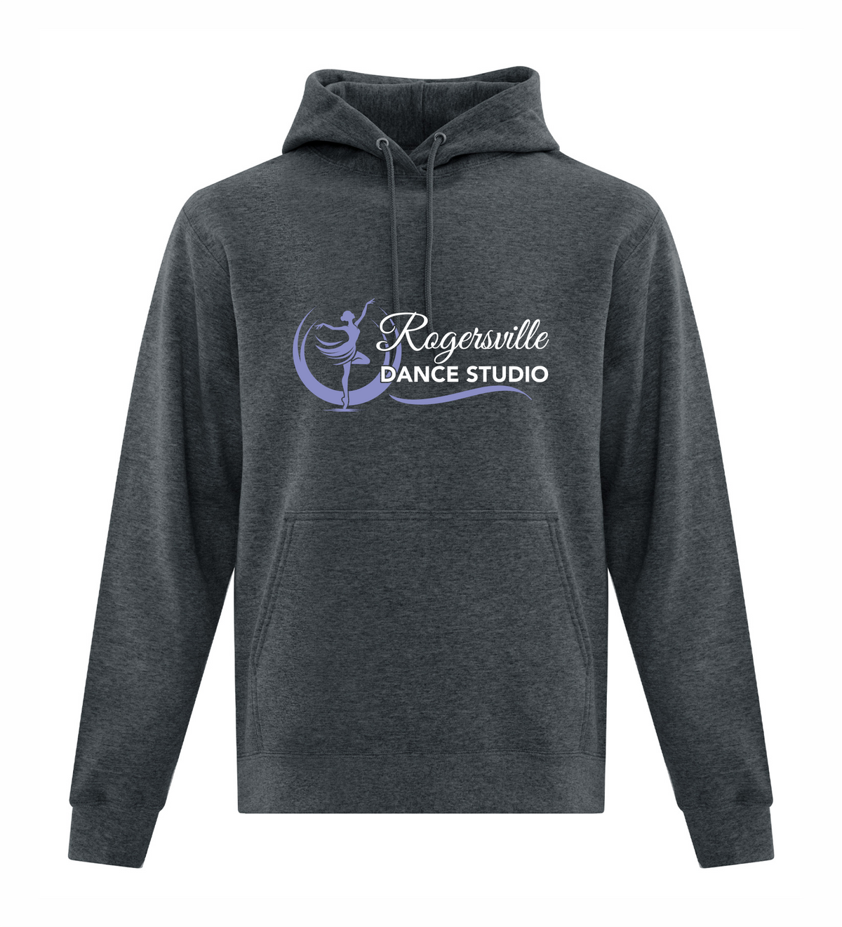 Rogersville Dance Studio - Fleece Hoodie - Dark Heather