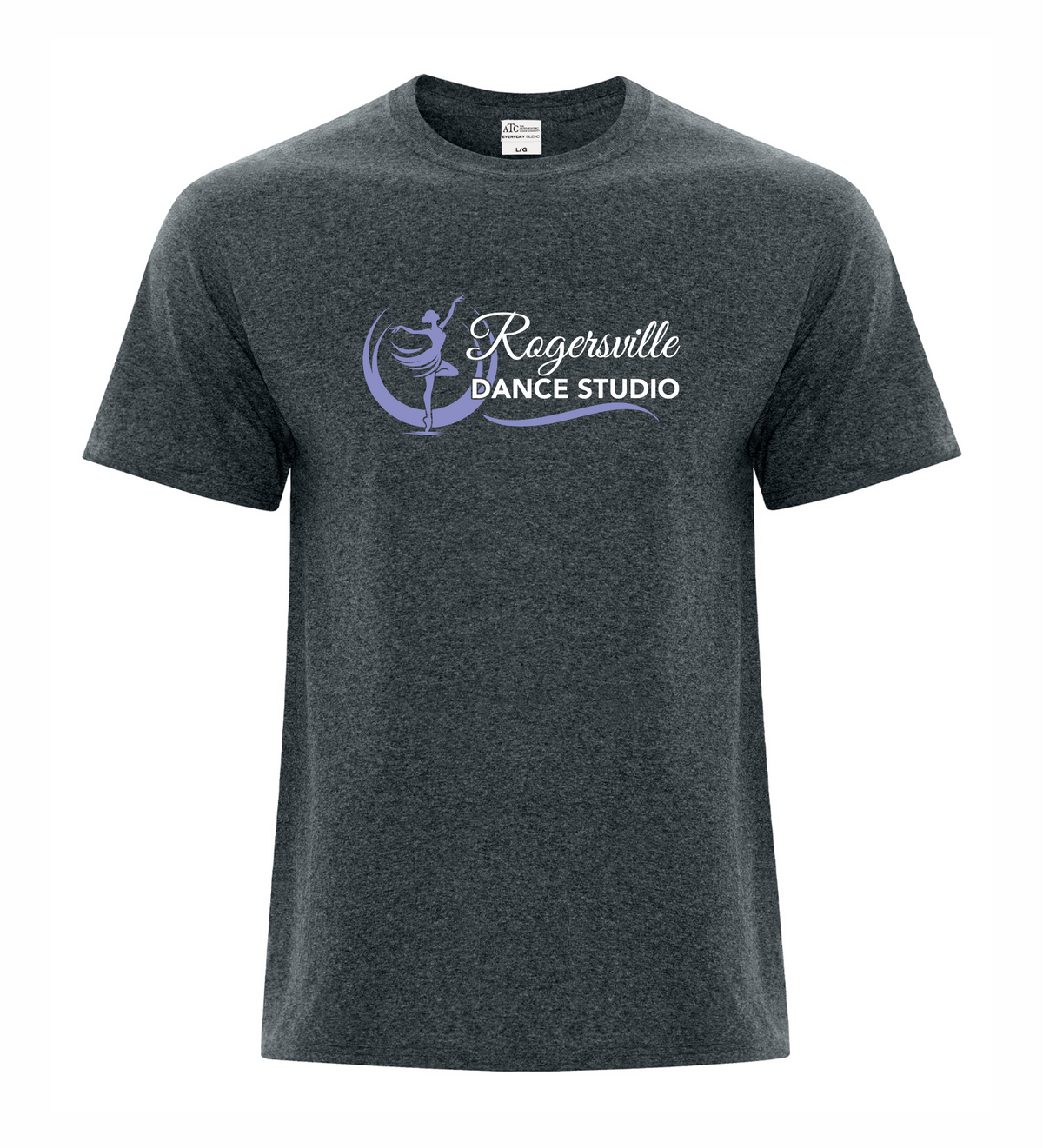 Rogersville Dance Studio - Dark Heather - Cotton Blend t-shirt