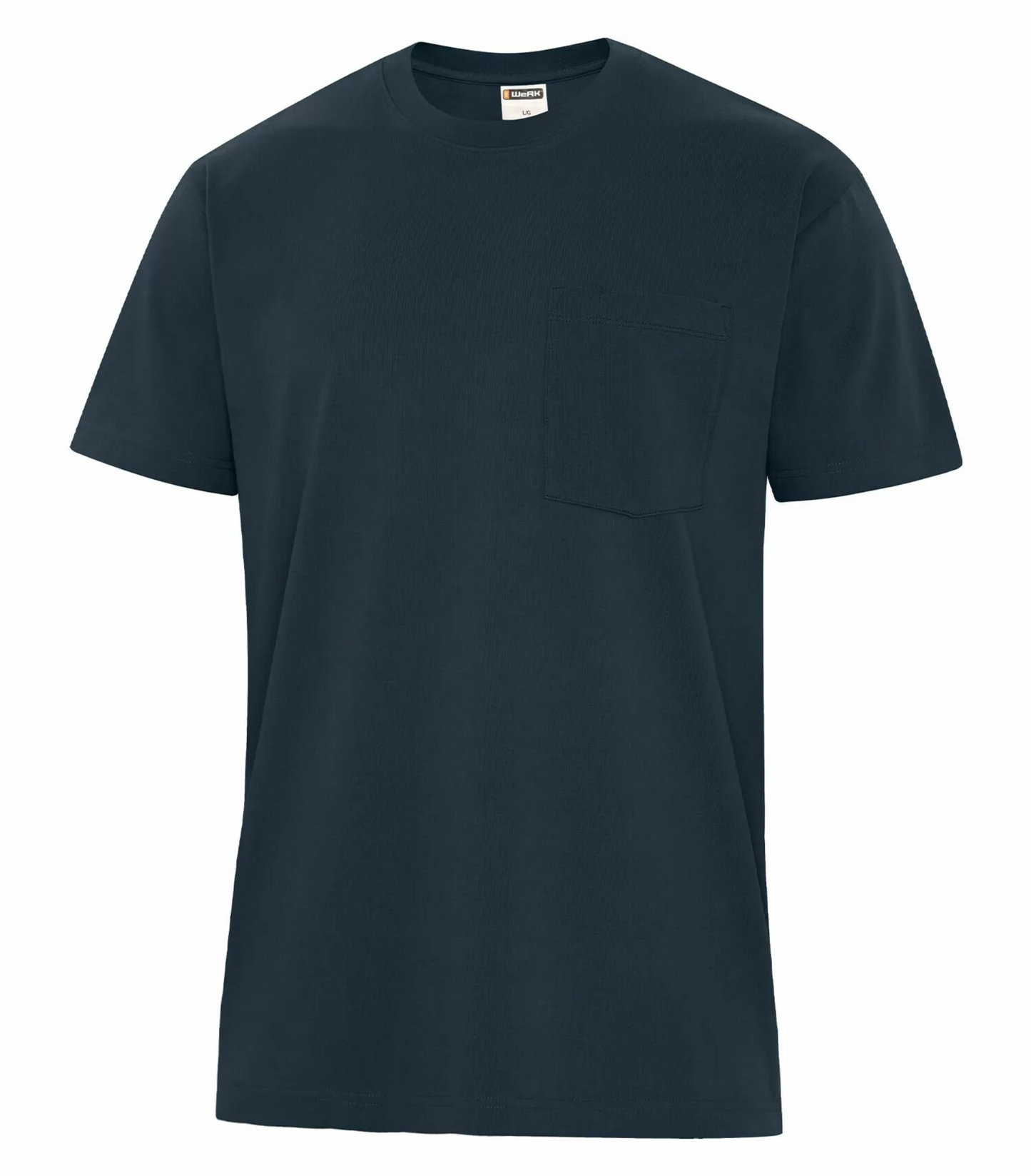 Heavyweight Ring Spun Cotton Pocket Tee - WeRK250P