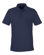 Men's Valiant Cotton Snag Protect Pocket Polo - Harriton M205P