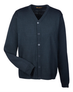 Men's Pilbloc™ V-Neck Button Cardigan Sweater - Harriton M425