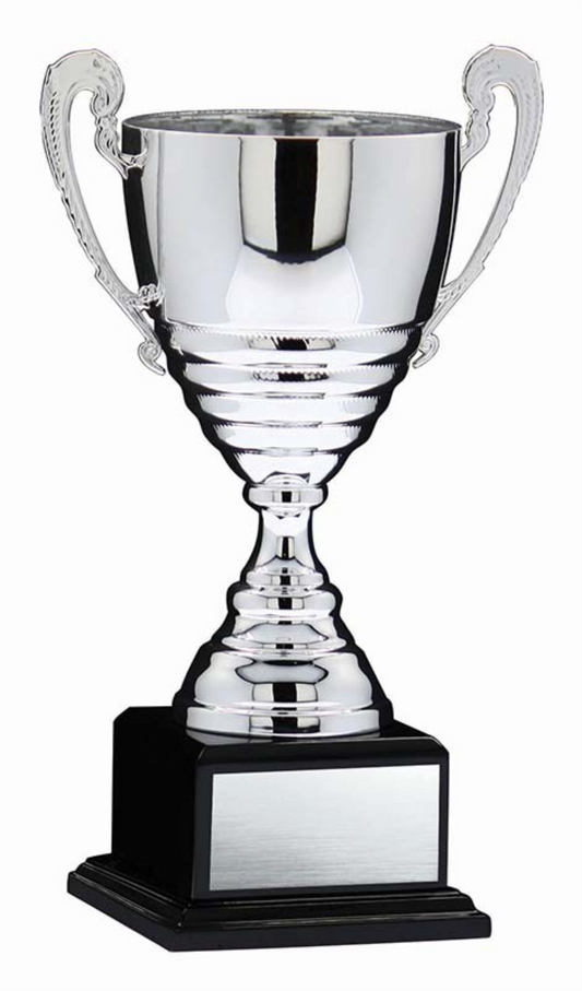 Silver Euro Cup With Handles - Classic Series EC477