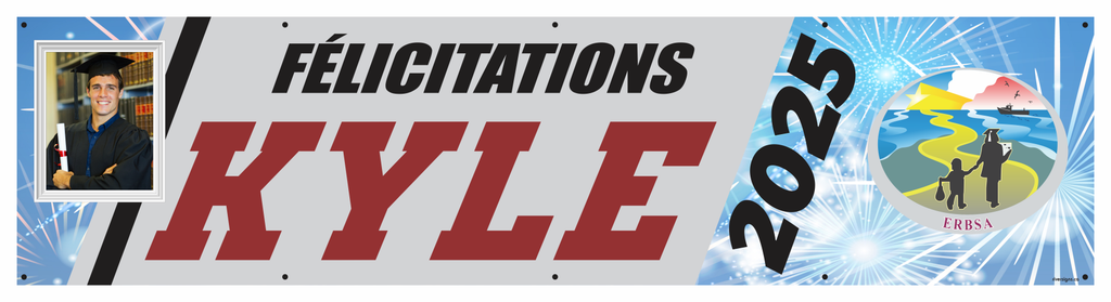 The ’Kyle’ Banner - 2’ x 8’