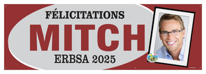 The ’Mitch’ Banner - 2’ x 6’