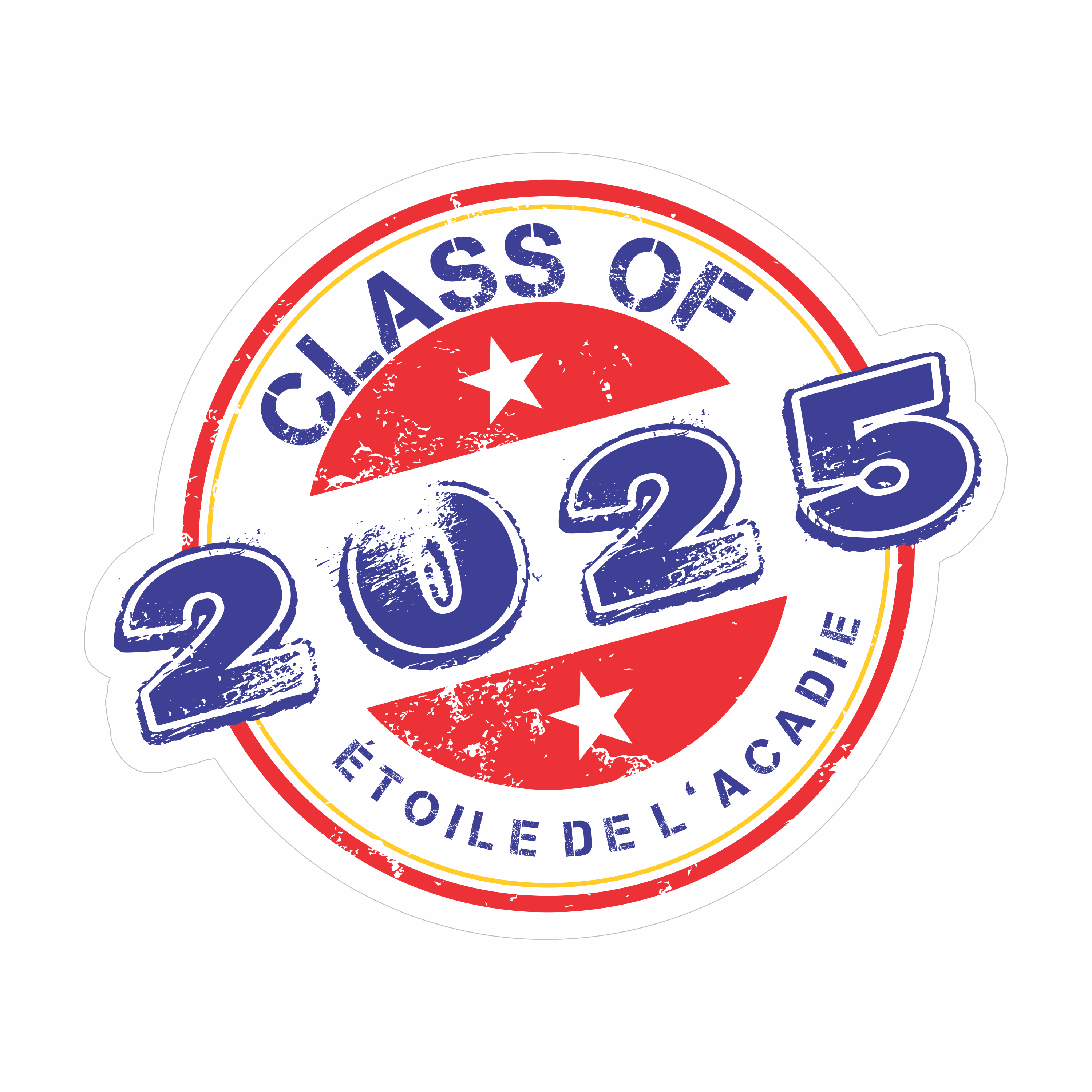 Graduation Decals - 8" wide - Class of 2025 by school