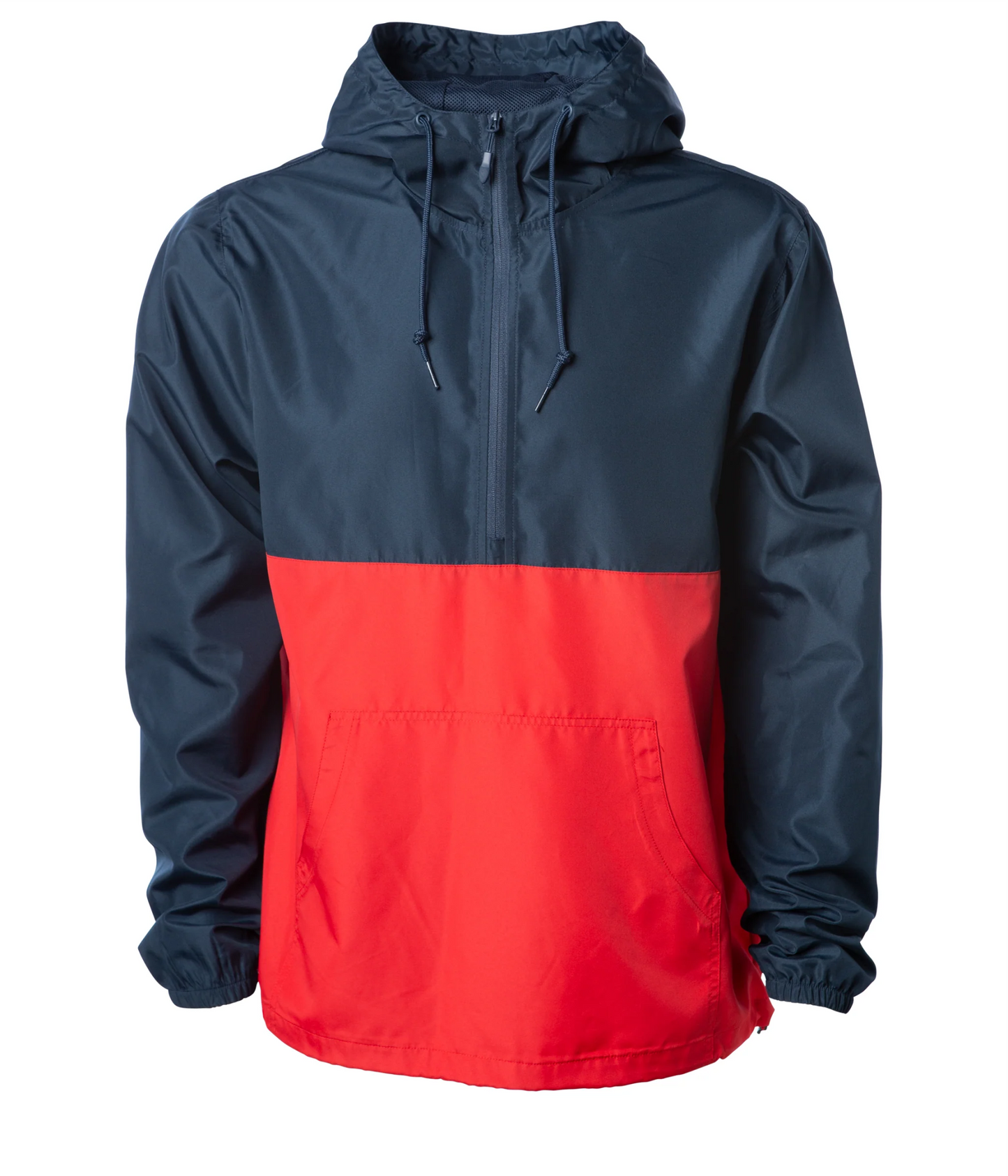 Lightweight Quarter-Zip Windbreaker Pullover Men's Jacket - Independent Trading Co. EXP54LWP