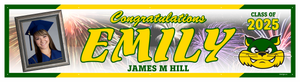 The ’Emily’ Banner - 2’ x 8’