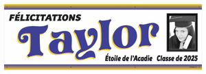 The ’Taylor’ Banner - 2’ x 6’
