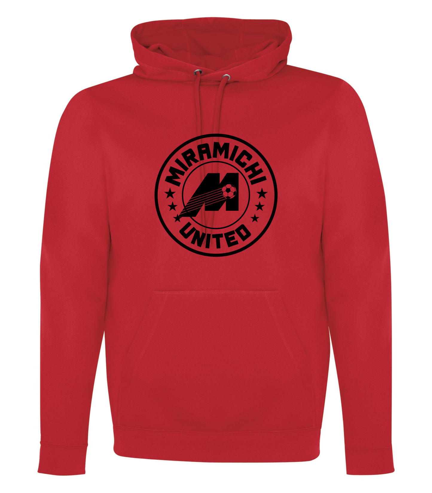 Miramichi United - Game Day Fleece Hoodie - True Red
