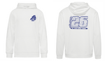 Dr. Losier School - Grad Hoodie Class of 2026 - White