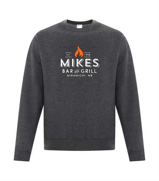 Mike's Bar - Everyday Fleece Crewneck Sweatshirt - Dark Heather Grey