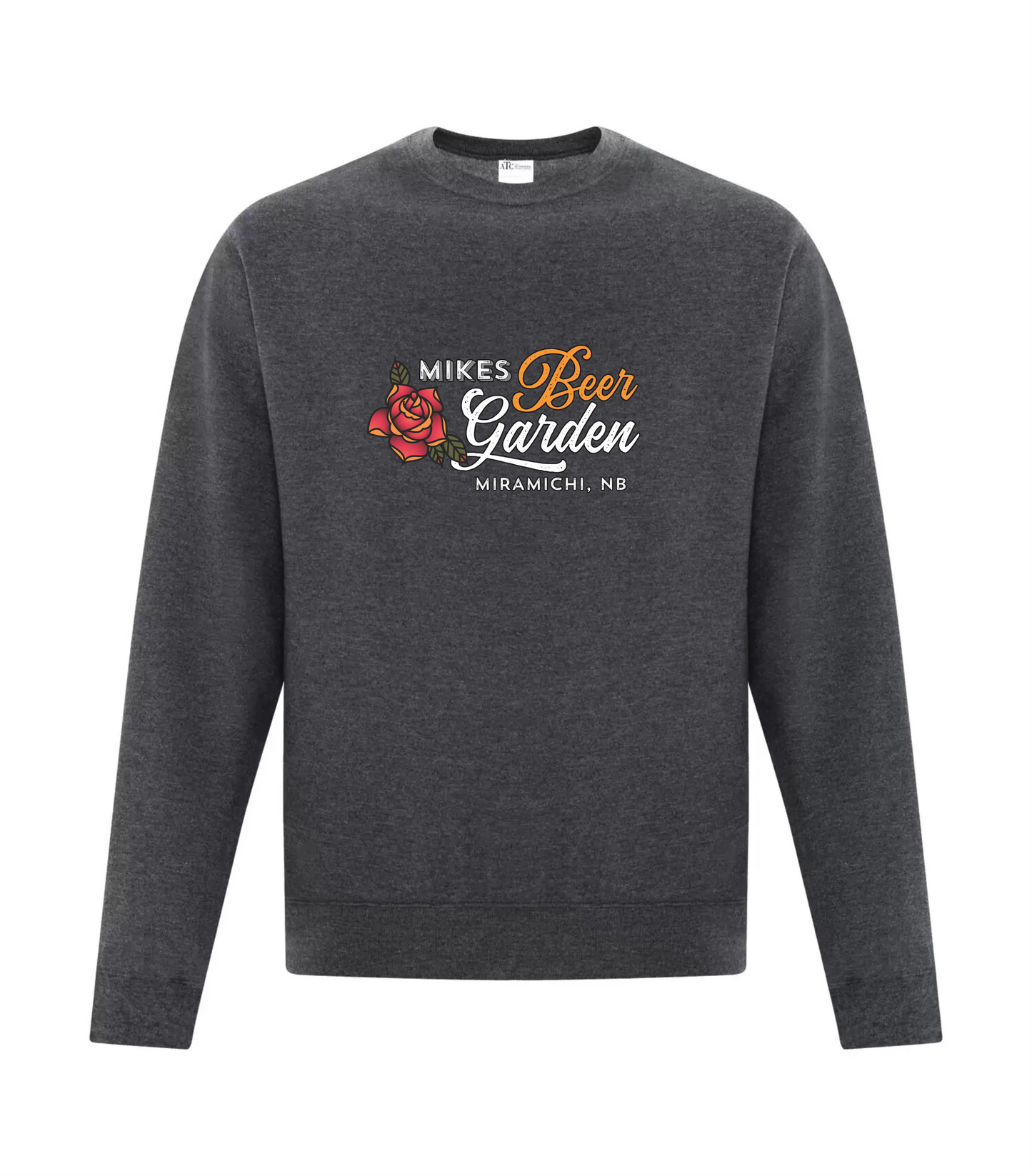 Mike's Bar - Everyday Fleece Crewneck Sweatshirt - Dark Heather Grey