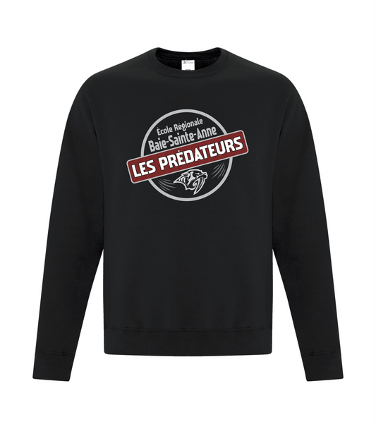 Everyday Fleece Crewneck Sweatshirt - Black - ERBSA 2026-27