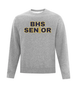 Crewneck Sweatshirt Athletic Heather -PRINTED DESIGN- Blackville School 2025