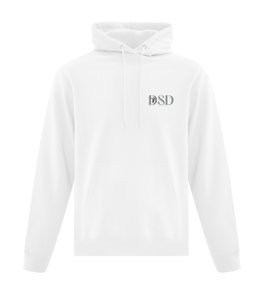 DSD - Everyday Fleece Hoodie - White - ATCF2500