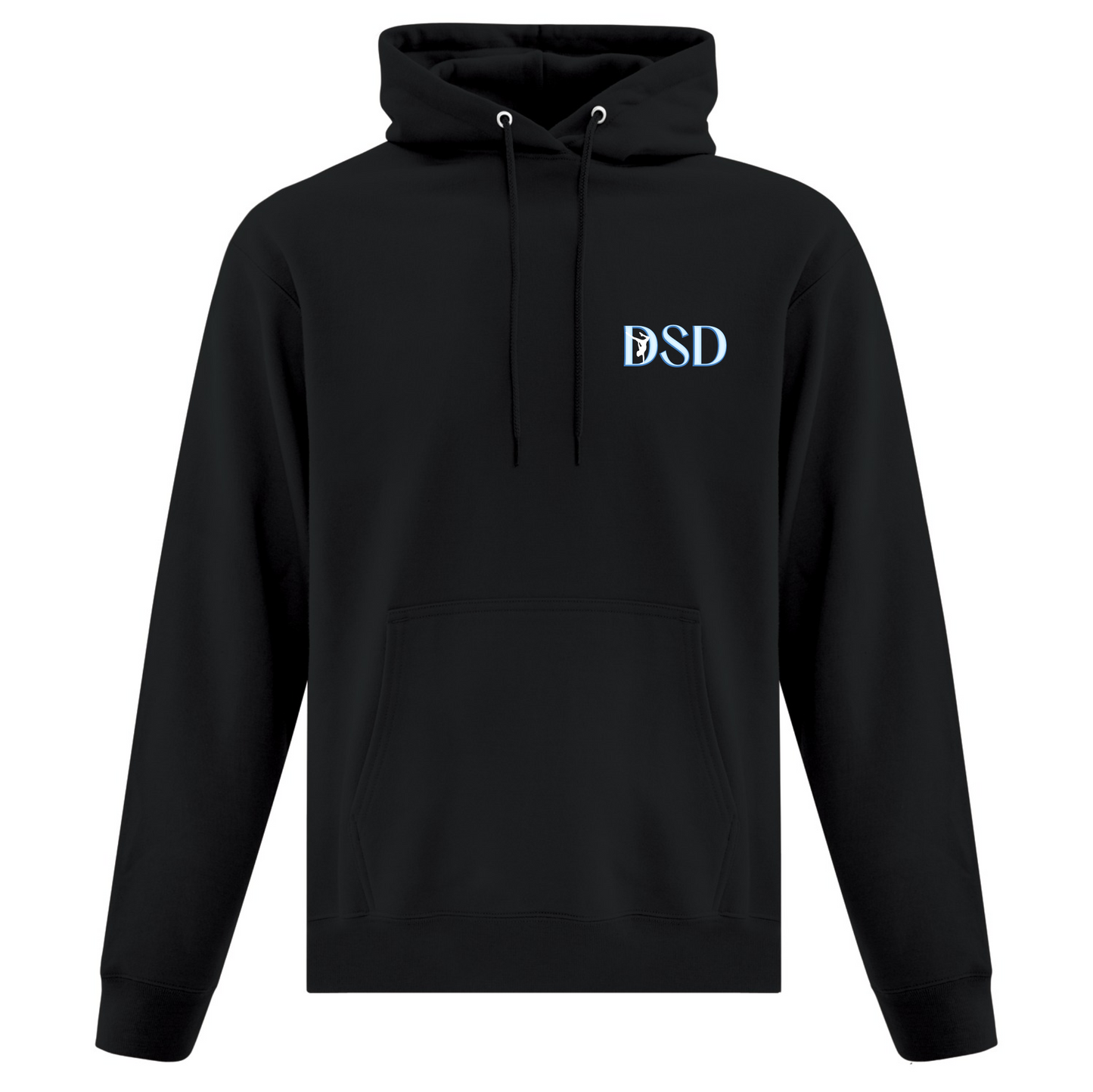 DSD - Everyday Fleece Hoodie - Black - ATCF2500