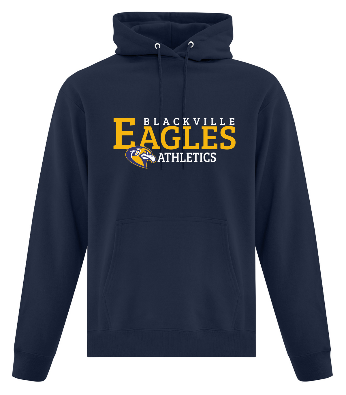 Everyday Fleece Hoodie - Team Navy - Blackville School 2026-27