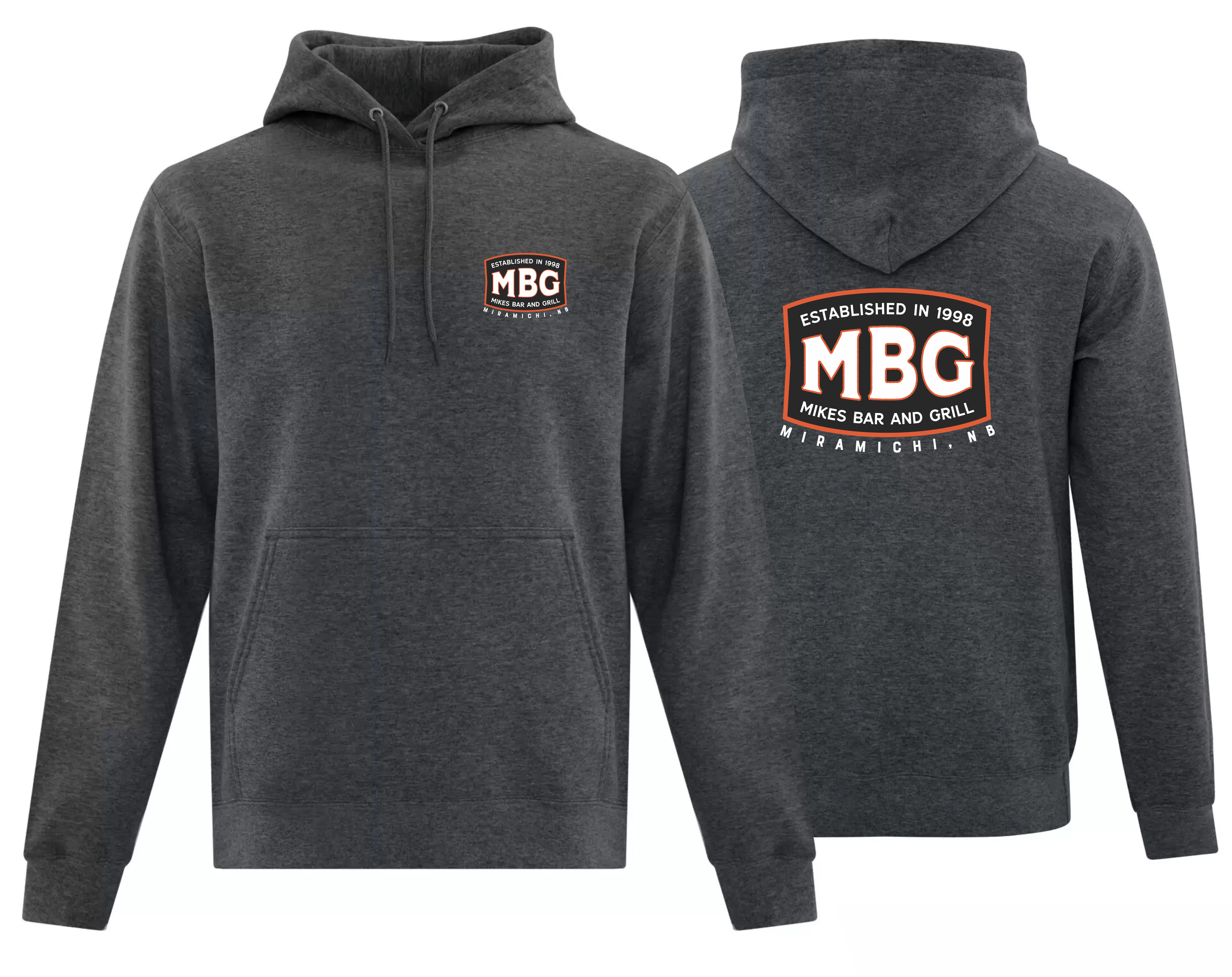 Everyday Fleece Hoodie - Dark Heather Grey