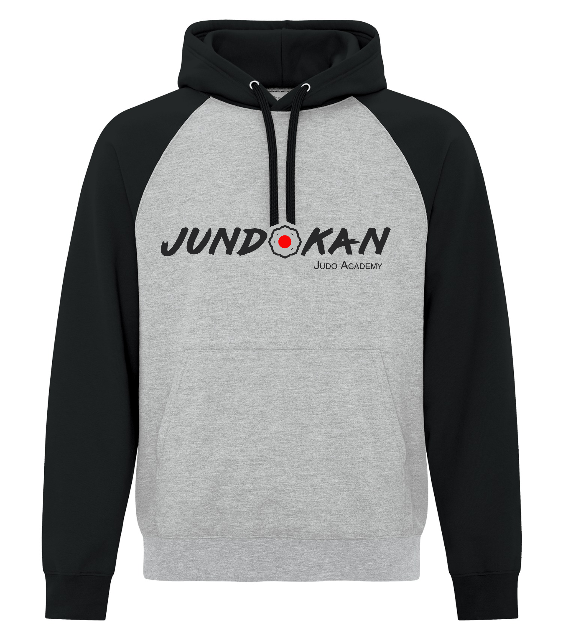 ATC Everyday Fleece Two Tone Hoodie -Athletic Black Heather- Jundokan Judo Academy