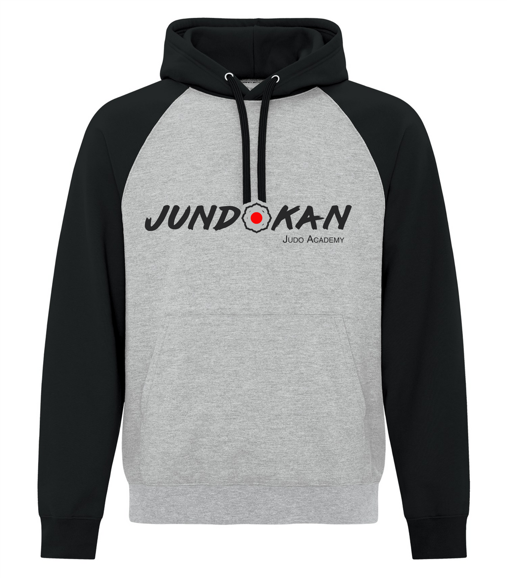 ATC Everyday Fleece Two Tone Hoodie -Athletic Black Heather- Jundokan Judo Academy