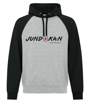 ATC Everyday Fleece Two Tone Hoodie -Athletic Black Heather- Jundokan Judo Academy