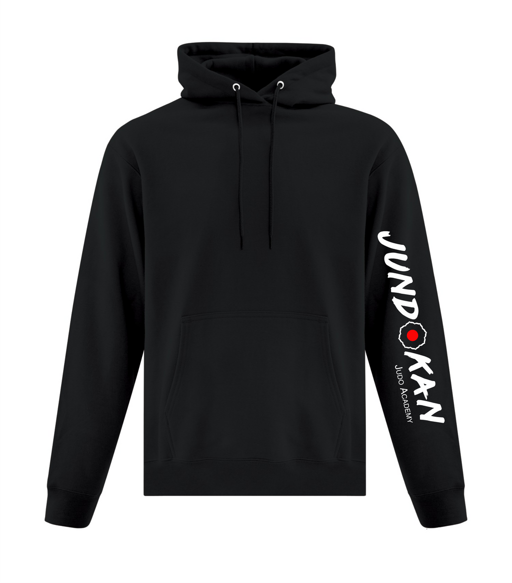 Everyday Fleece Hoodie.-Black- Jundokan Judo Academy