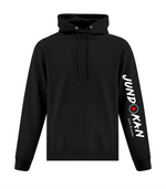 Everyday Fleece Hoodie.-Black- Jundokan Judo Academy