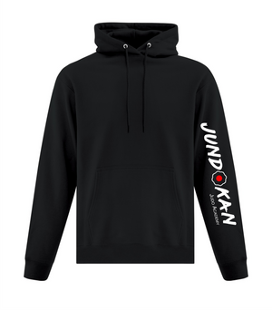 Everyday Fleece Hoodie.-Black- Jundokan Judo Academy