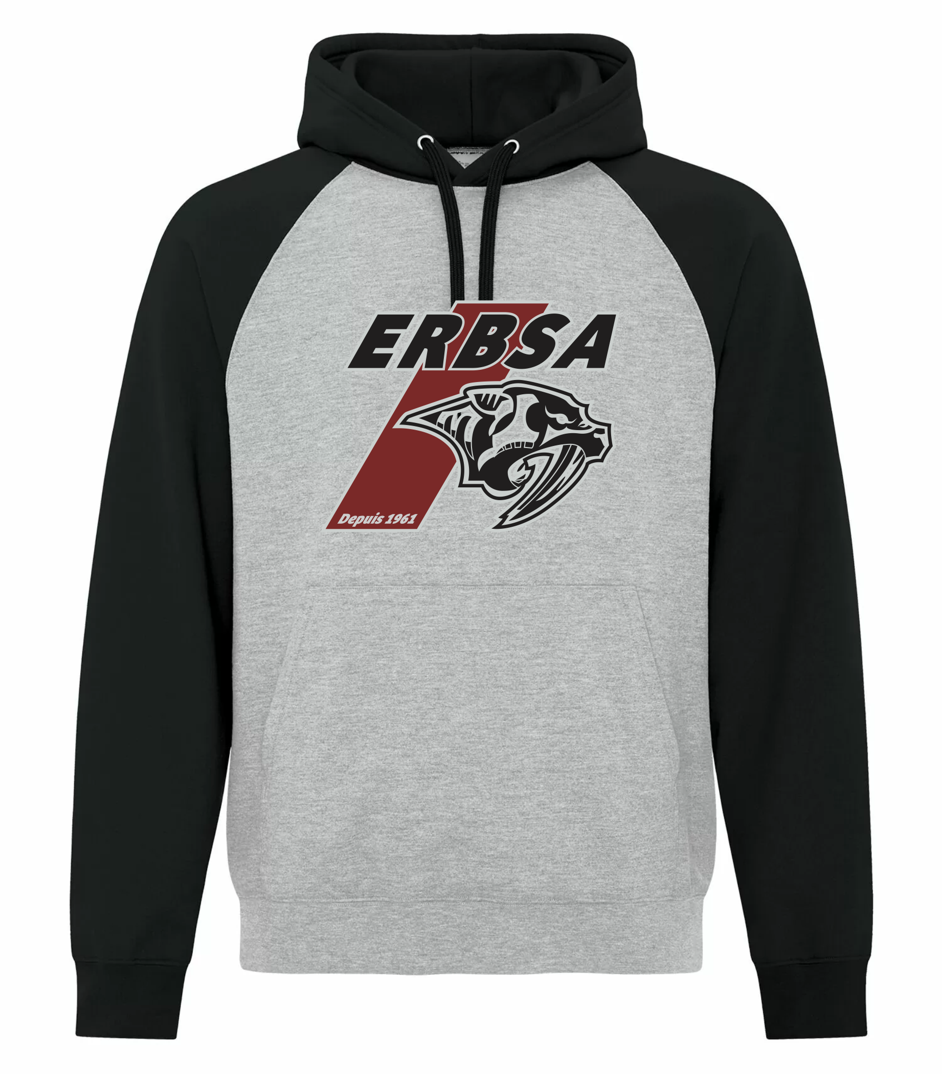 Two Tone Fleece Hooded Sweatshirt - ERBSA 2025-26