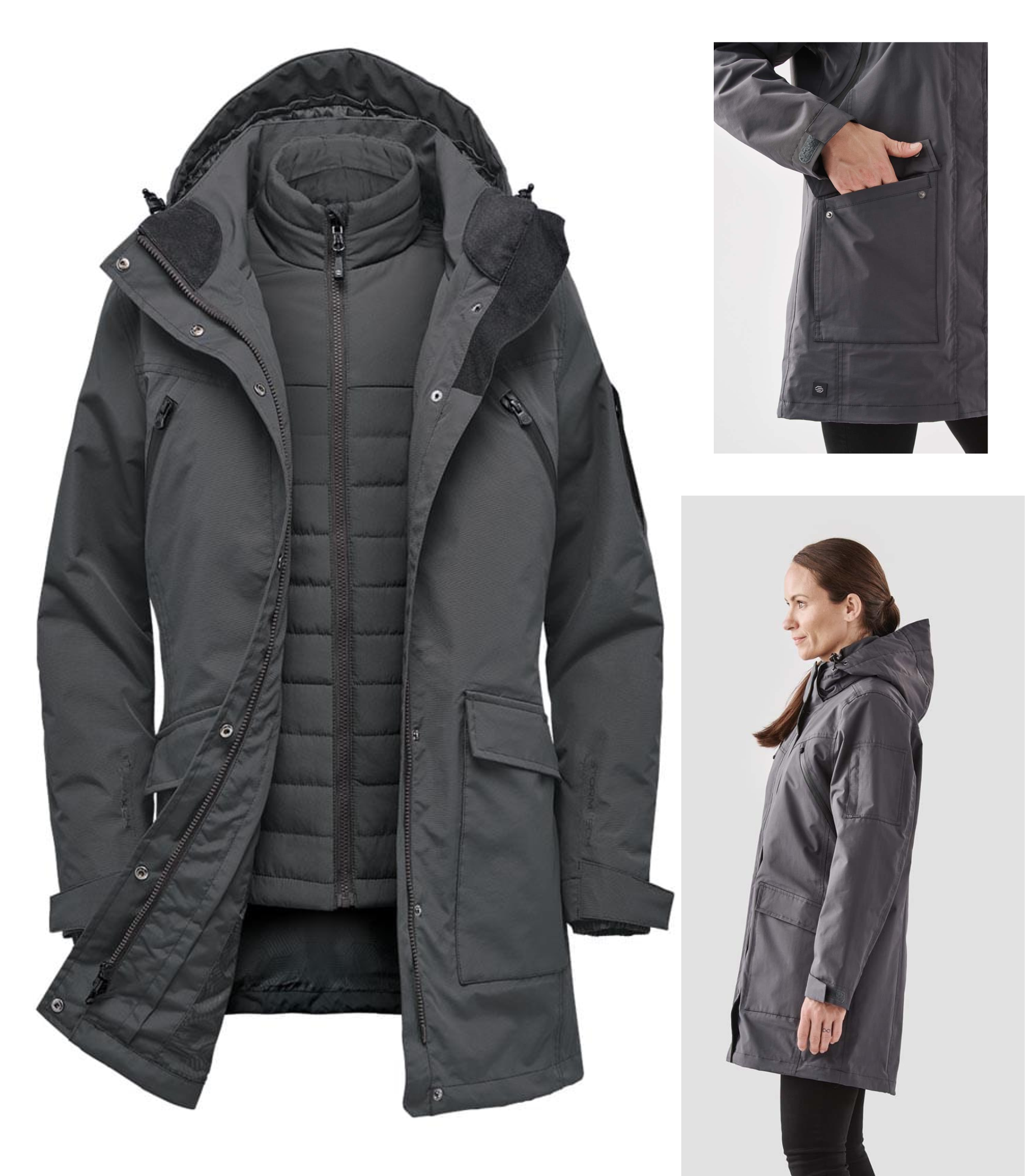 Fairbanks 5 in 1 System - Women’s Jacket Stormtech PXR-2W