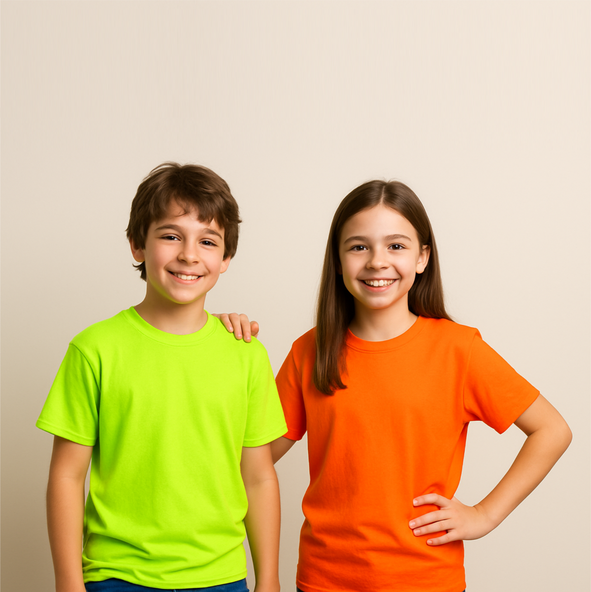 Flare - Intense Colors - Youth 50/50 Cotton/Polyester Crewneck T-Shirt - S5652Y