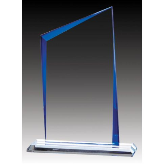 Gemstone Series - Glass Peak Clear with Blue Edge